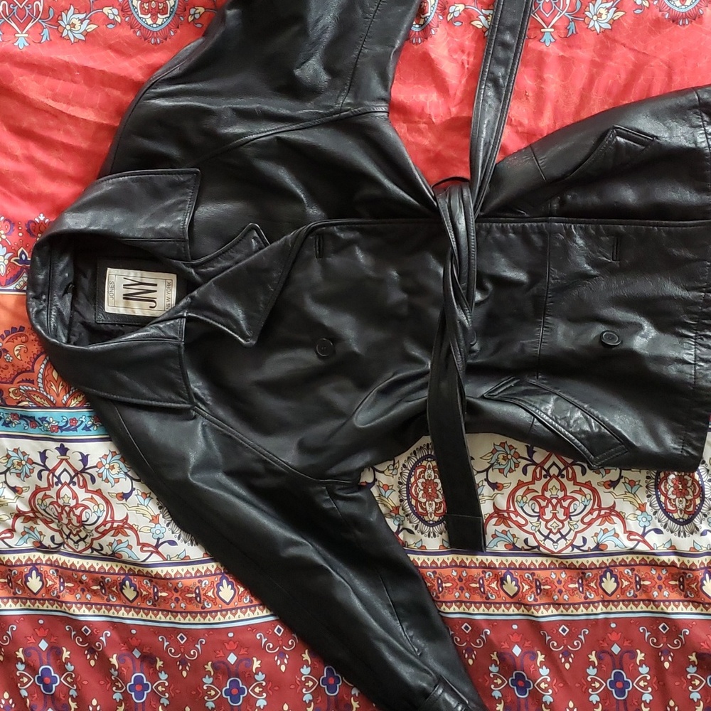 JNY leather jacket